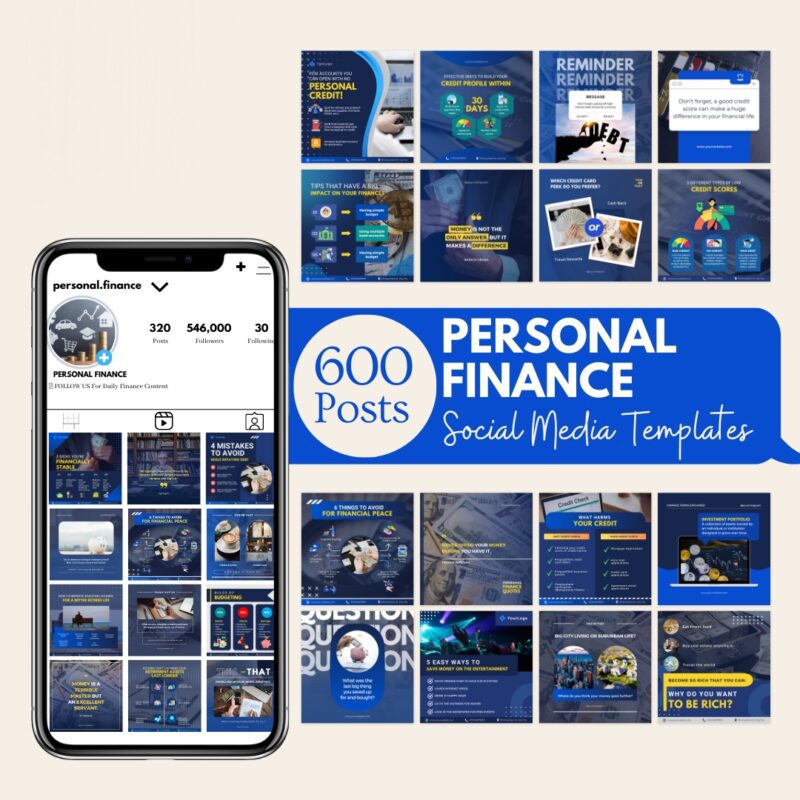 Personal Finance Design Templates