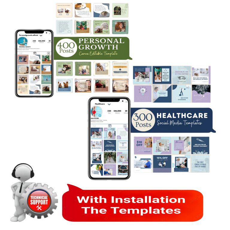 Templates packs 1M2D +Installation