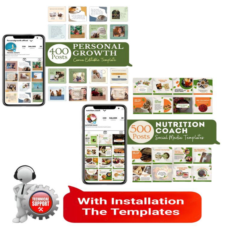 Templates packs 1M3D +Installation