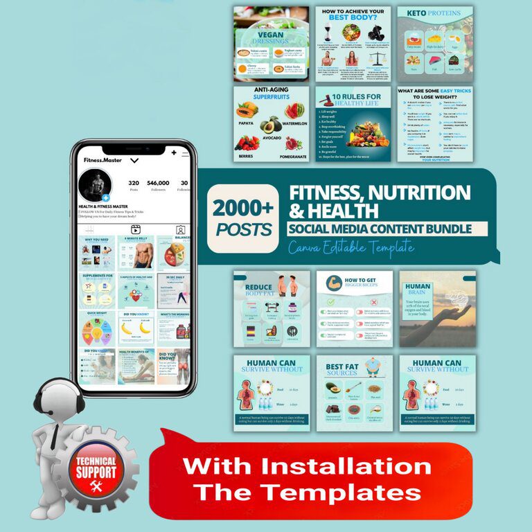 Nutrition Design Templates +Installation