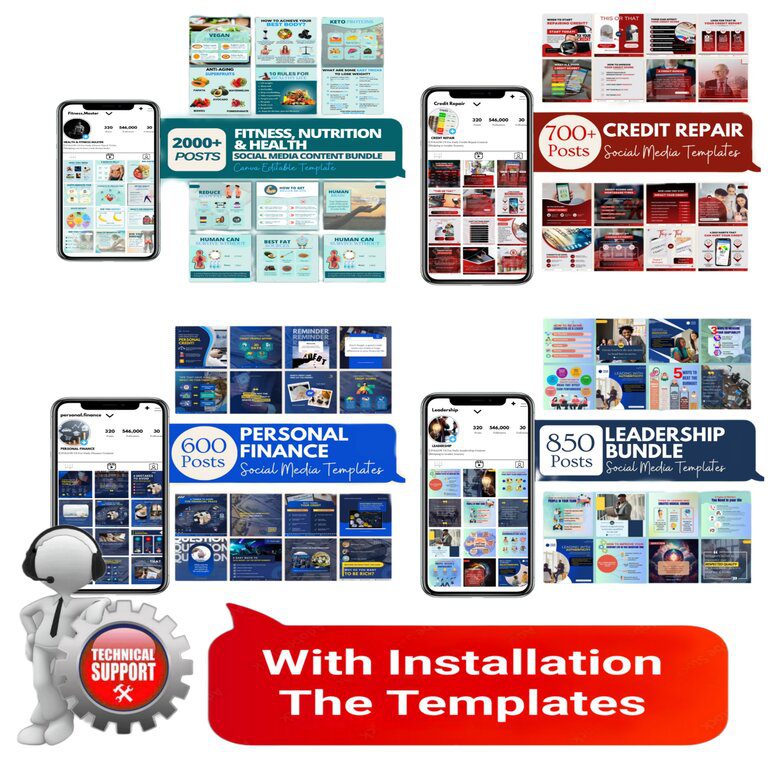 Templates packs 12M2D +Installation