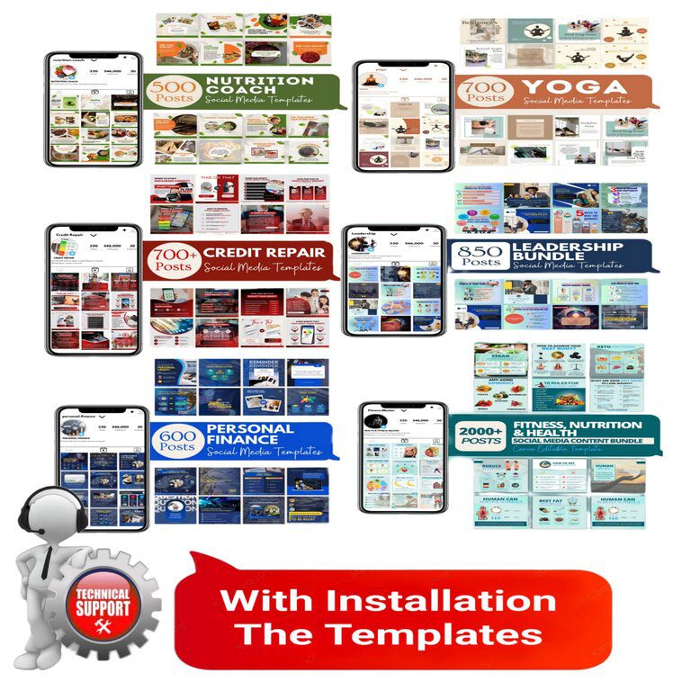 Templates packs 12M3D +Installation